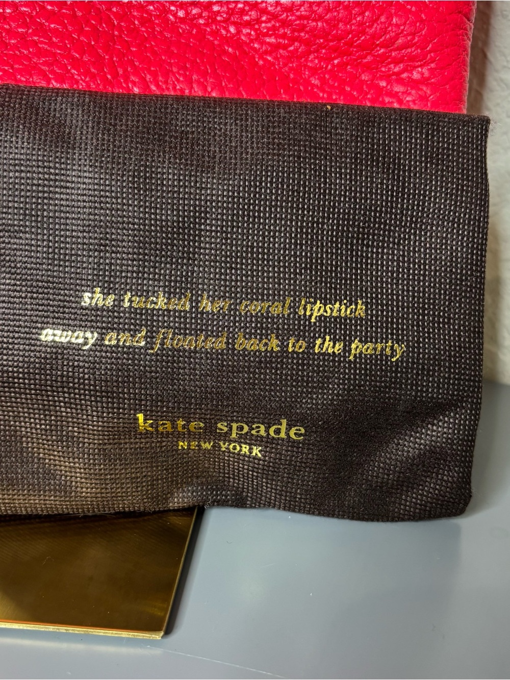 Kate Spade Grove Court Pink and Cream Leather Crossbody Bag Storybook lining - Picture 2 of 9